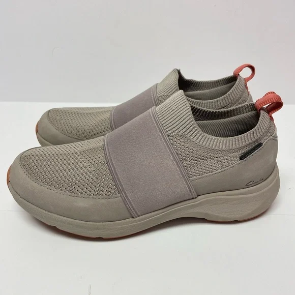 Clarks Wave 2.0 Step Waterproof, Slip On Textile Sneaker Women’s Size 8.5 - Picture 3 of 14